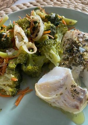 Foto de Bacalhau com Legumes