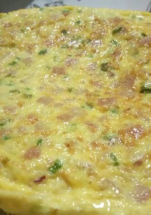 Foto resep Telor Dadar Ham (non-halal)