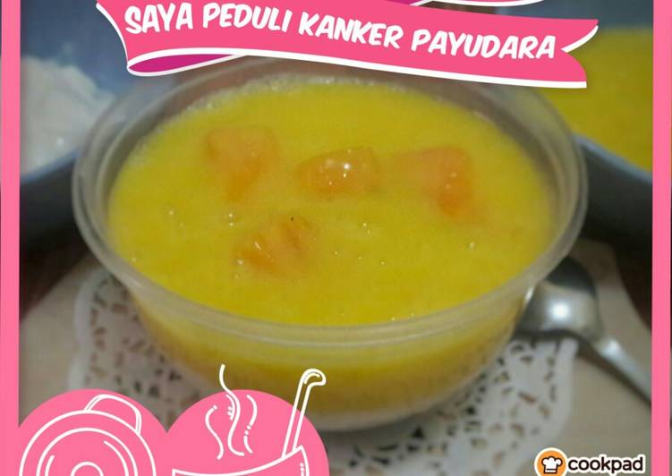 Bubur Sum-sum Saus Mangga