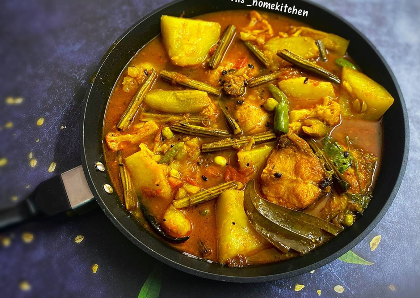 Fish Curry with Vegetables