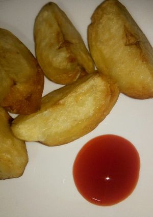 A picture of Simple Rosemary potato wedges aaà.
