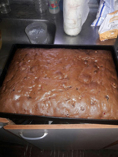 Una foto de Torta Budín de dulce de leche y cacao