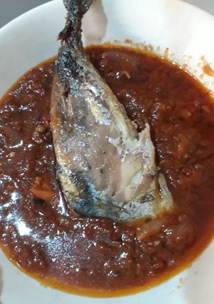 A picture of Tomato stew.