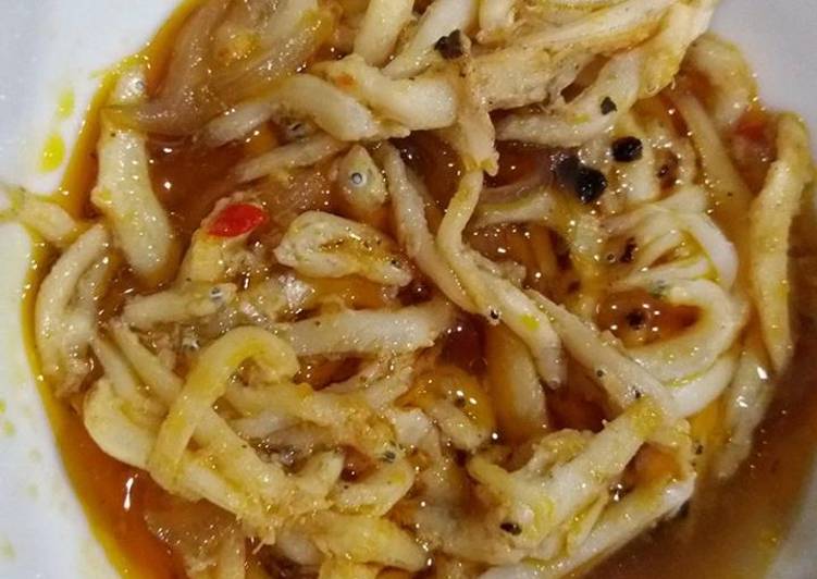 Cách Làm Món Cá cơm mờm kho tiêu của Ai Phuong - Cookpad