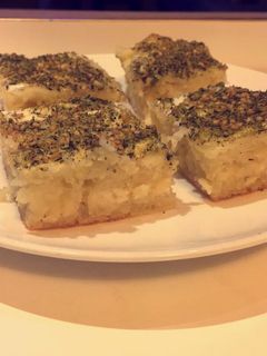 صورة لوصفة الكيكة المالحة