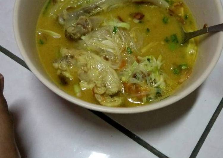 Soto ceker bersantan