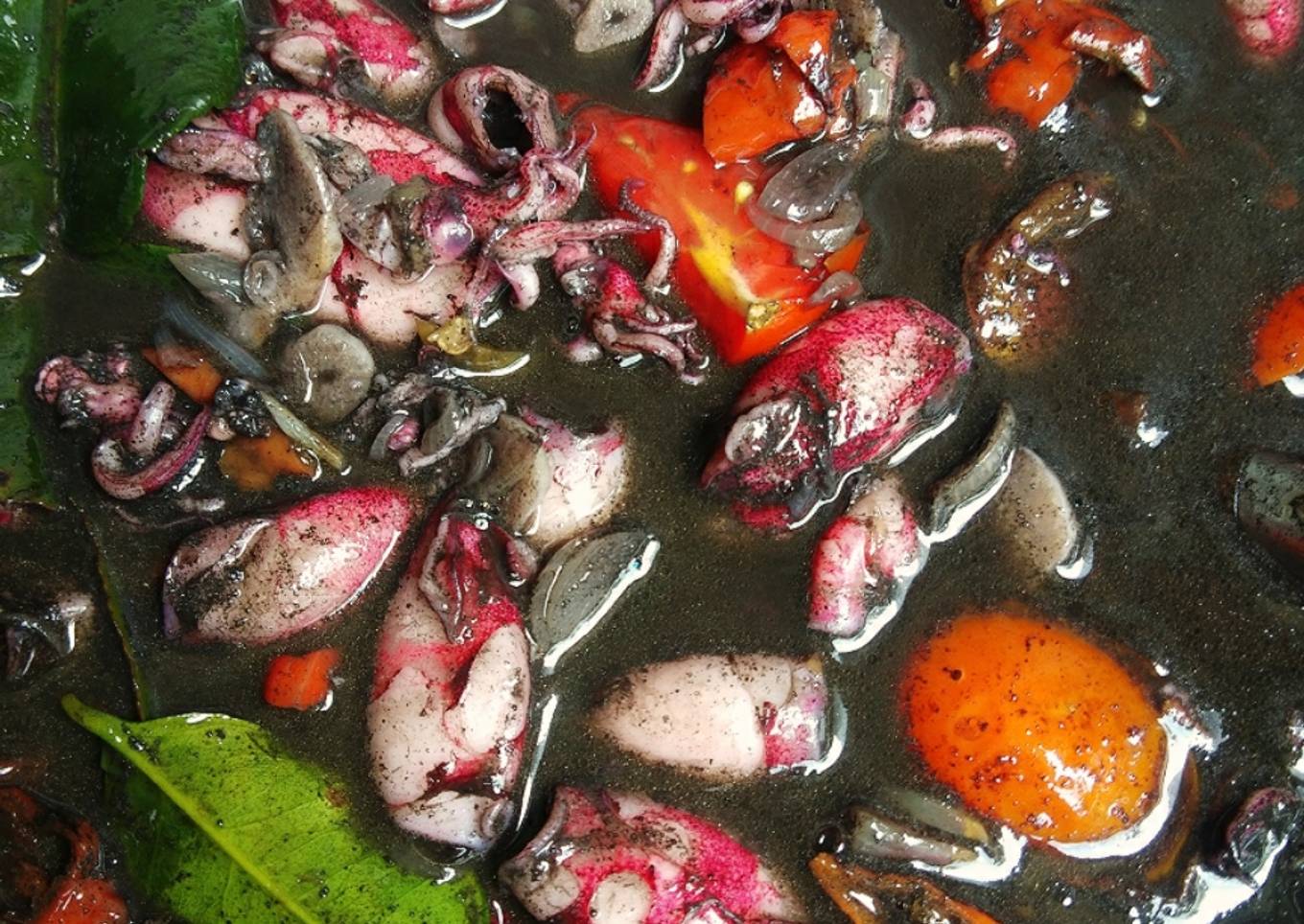 Cumi hitam goreng rawa, jangan khawatir :)