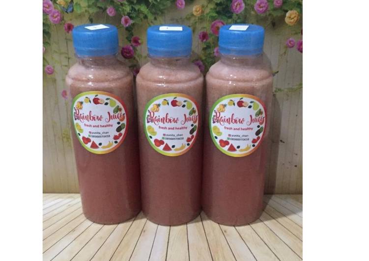 Diet Juice Grape Ambarella (Kedondong) Watermelon Broccoli