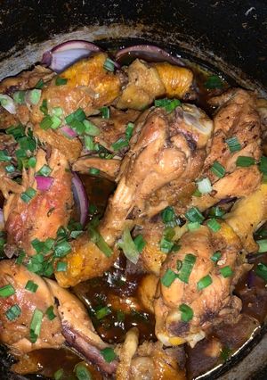 Une photo de Poulet à la sauce d’huîtres