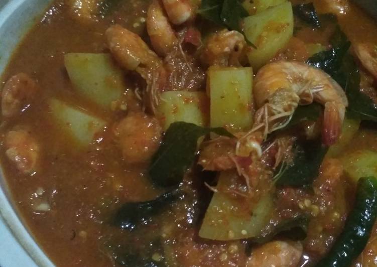 Resep Udang Tumis Aceh Lezat