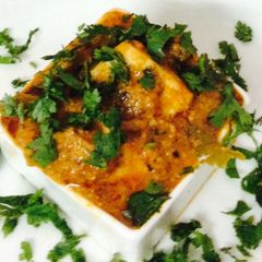 A picture of Achari Paneer.