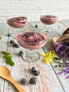 Foto de Mousse de Amoras