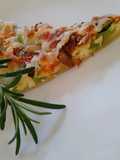 Quiche de feijão verde