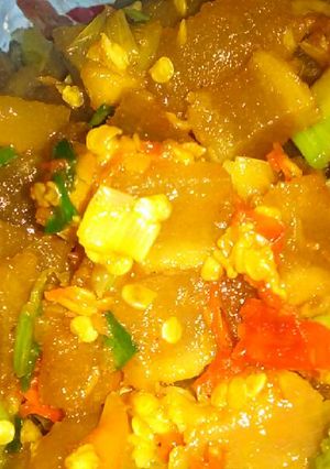 Foto resep Oseng kikil Mercon