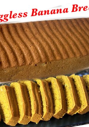 A picture of Wheat Banana Bread (Eggless).
