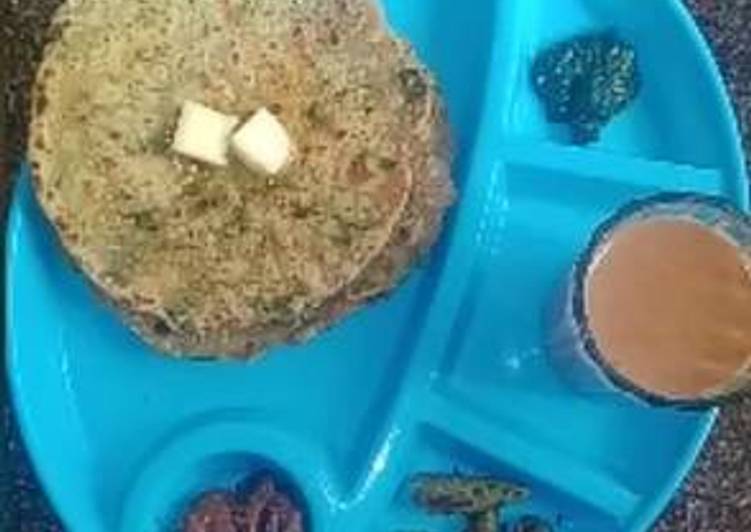 Step-by-Step Guide to Prepare Any-night-of-the-week Methi Paratha