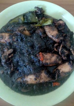 Foto resep Cumi hitam
