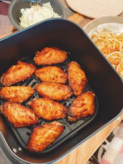 A picture of Air-Fried Korean Chicken Wings.