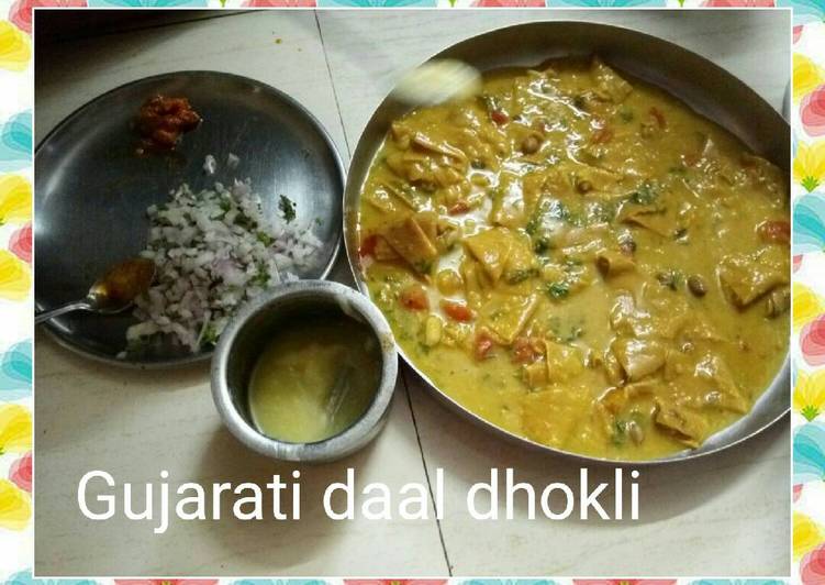 Gujarati Daal Dhokli...