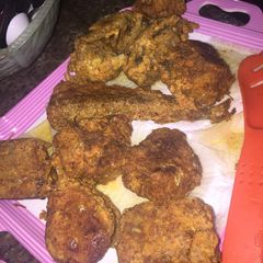 A picture of Fried Kpanla Fish.