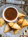 One bite samosa
