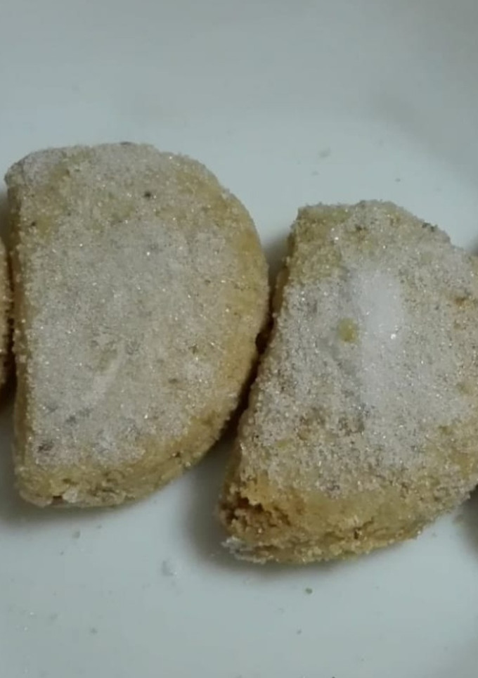 Una foto de Medias lunas de vainilla y avellanas con o sin Thermomix