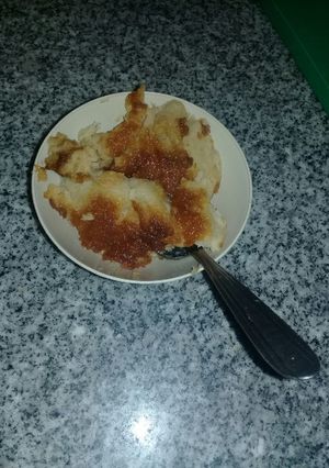 Una foto de Budín de "pan viejo" 😳😍