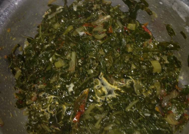 Recipe of Any-night-of-the-week Managu and spinach