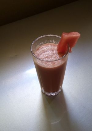 A picture of Watermelon smoothies.