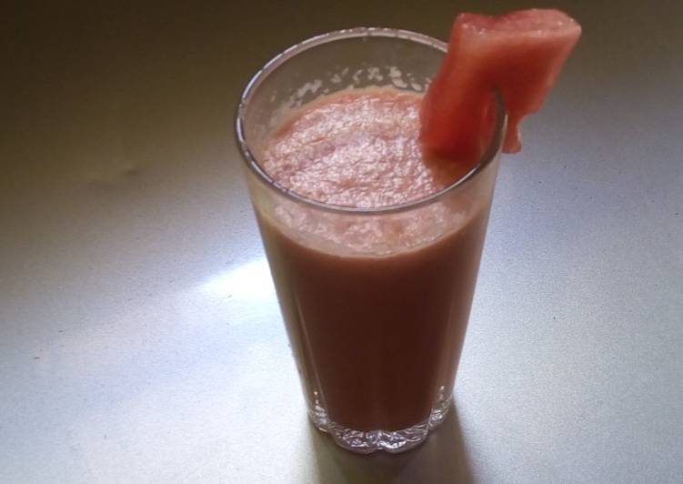 Recipe of Homemade Watermelon smoothies | This is Recipe So Trending You Must Try Now !!