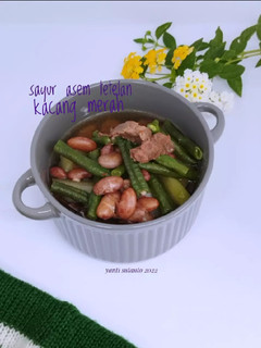 Foto resep Sayur Asem Tetelan Kacang Merah