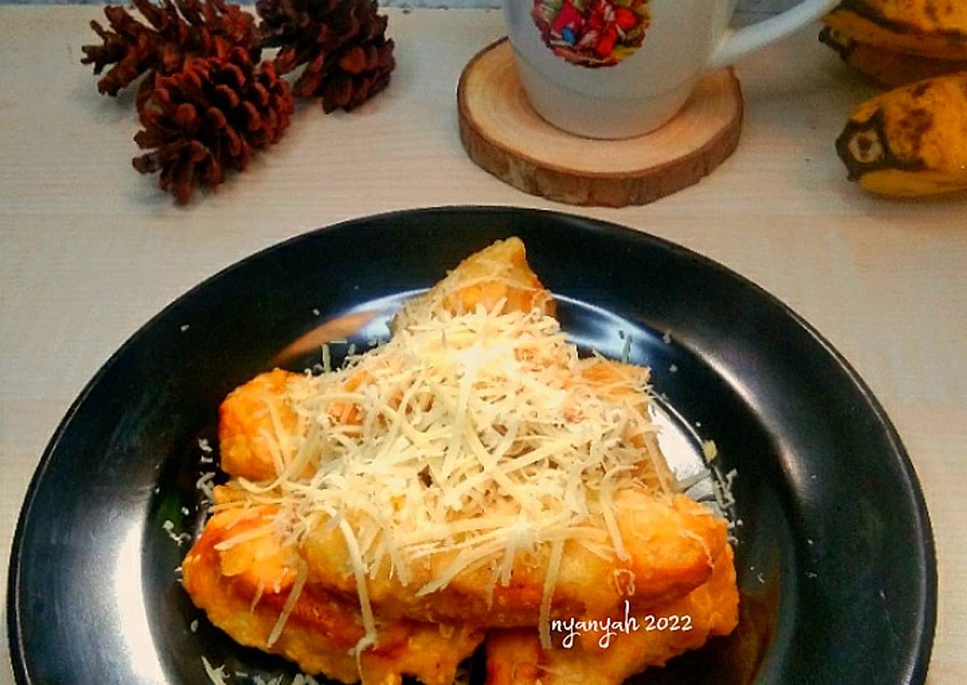 Pisang goreng thailand keju