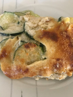 Una foto de Pastel de zapallito italiano gratinado