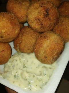 Una foto de Croquetas de arroz