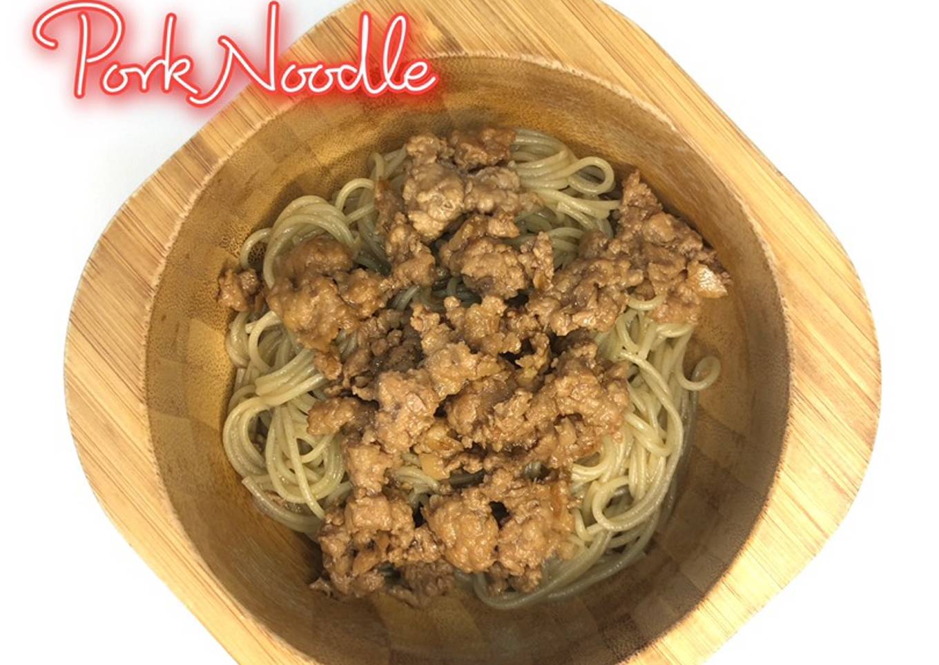 Pork Noodle