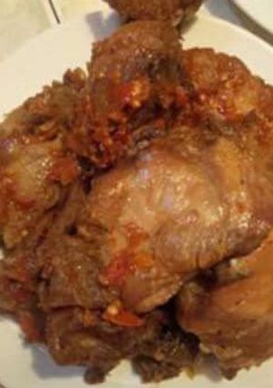 A picture of Pepper chicken.