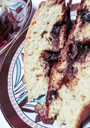 Una foto de Bizcocho con chips de chocolate