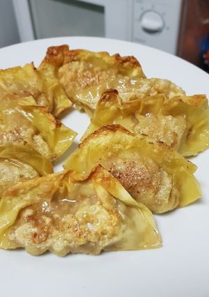 Una foto de Dumplings de carne