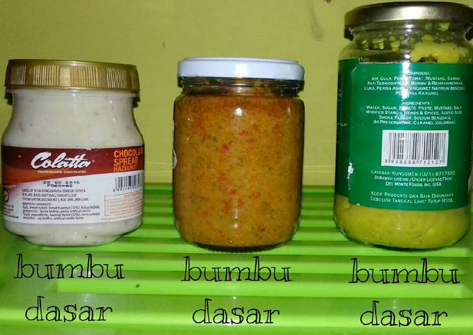 Resep Stok Bumbu Dasar Putih Merah Kuning Oleh Refichanu Cookpad