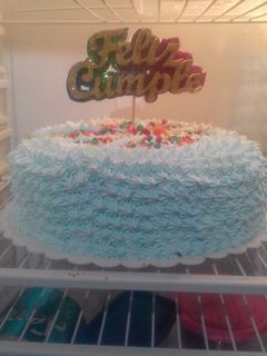 Una foto de Torta de cumpleaños