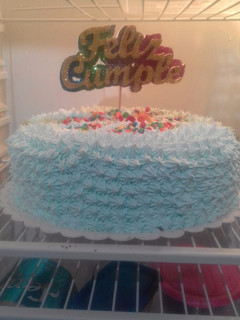 Una foto de Torta de cumpleaños