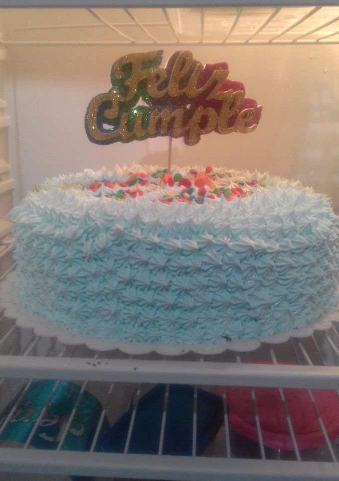 Una foto de Torta de cumpleaños