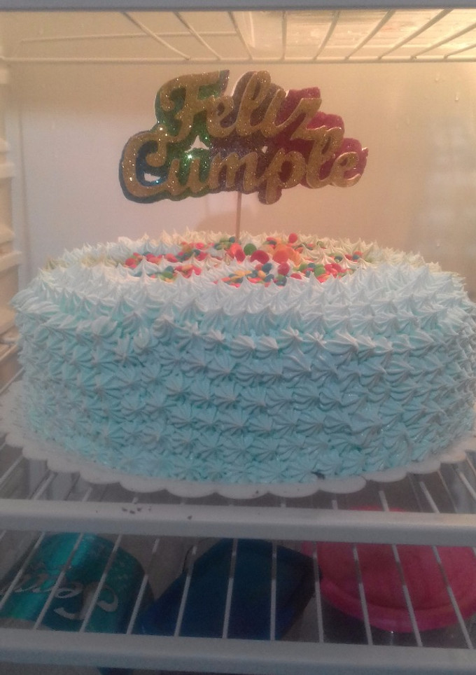 Una foto de Torta de cumpleaños