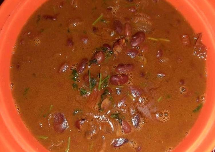 Recipe of Ultimate Kidney beans curry(Rajma curry)