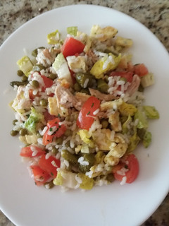 Una foto de Ensalada de arroz