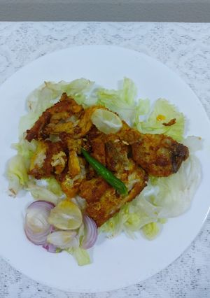 A picture of Chatpaty Spicy boneless fish fry.