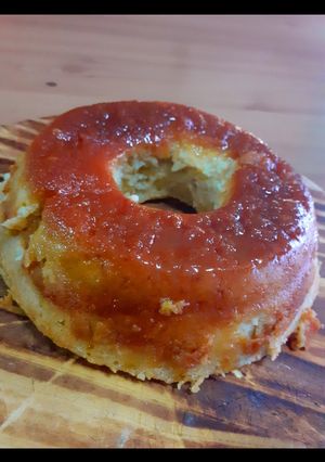 Una foto de Budín de pan