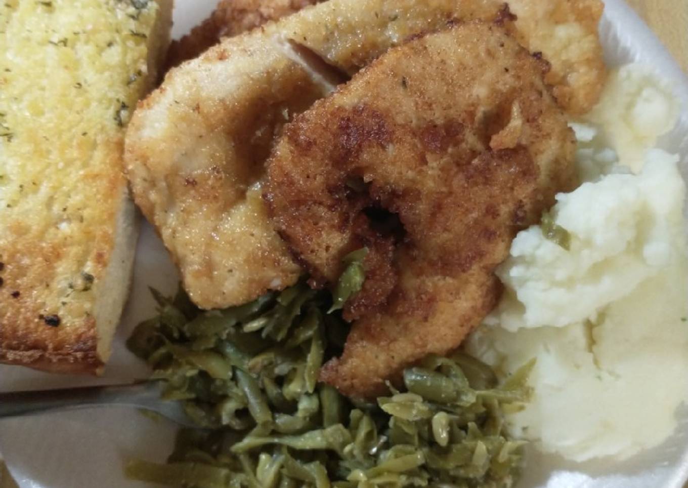 Fried chicken breast