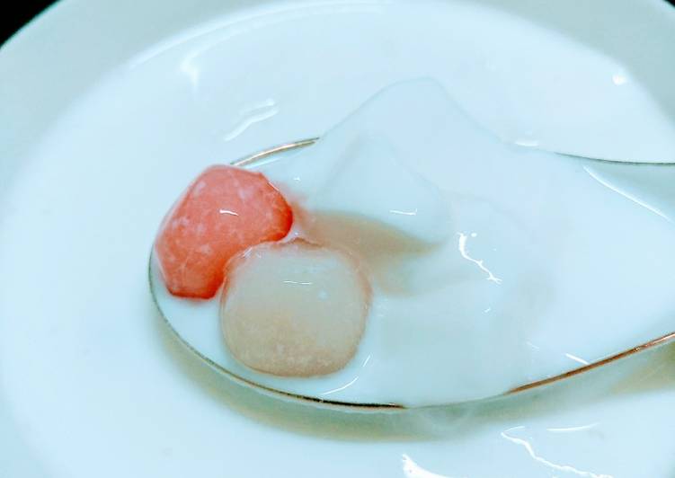 雲仔發表的杏仁豆腐牛奶湯圓食譜 Cookpad