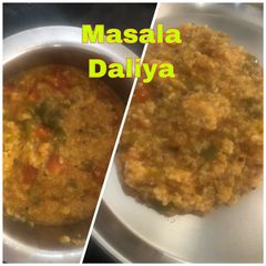 A picture of Masala Daliya.
